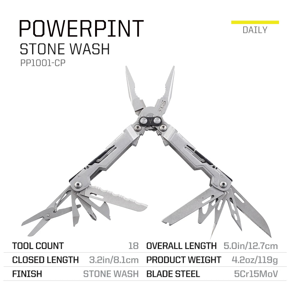 SOG PowerPint 18-in-1 Multi-Tool