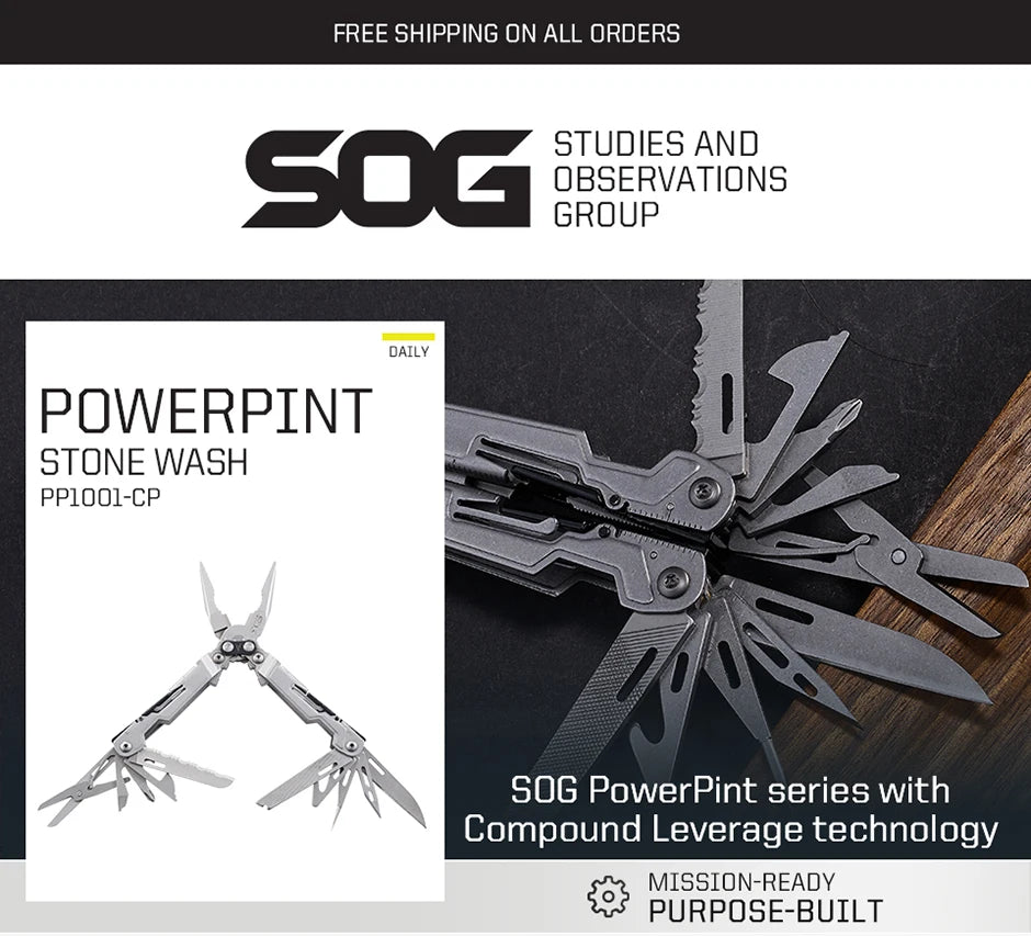 SOG PowerPint 18-in-1 Multi-Tool