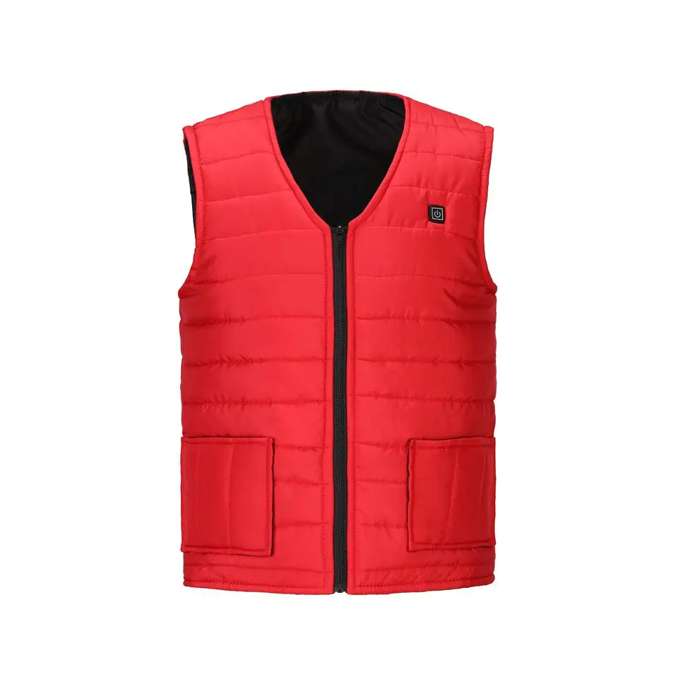 Smart Heated Vest 9-Zone Electric Heating Cotton Warm Jacket for Men & Women