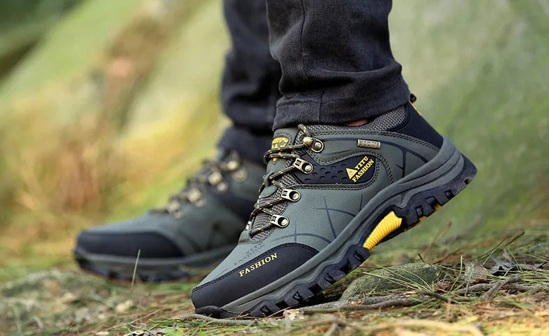 Waterproof Leather Winter Snow Boots