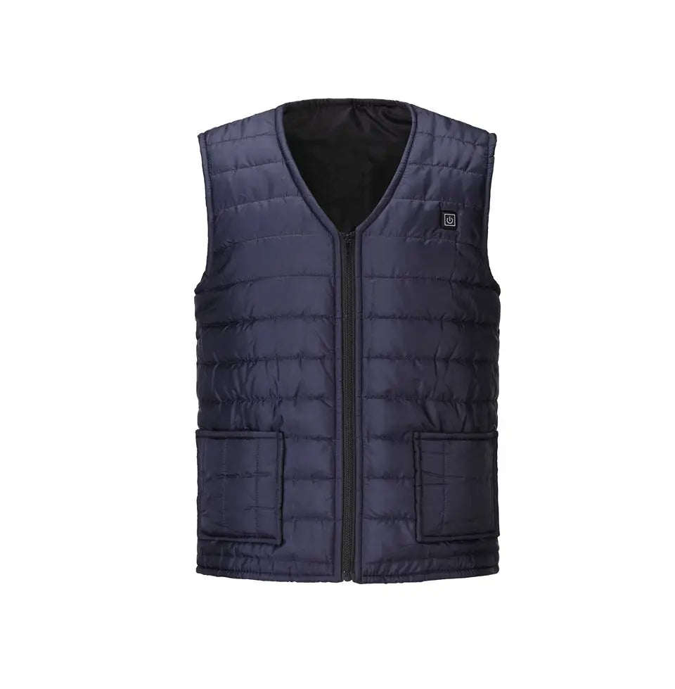 Smart Heated Vest 9-Zone Electric Heating Cotton Warm Jacket for Men & Women