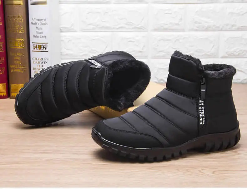 Men’s Warm Waterproof Snow Boots