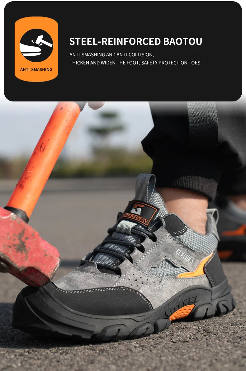 Men’s Lightweight Safety Work Shoes