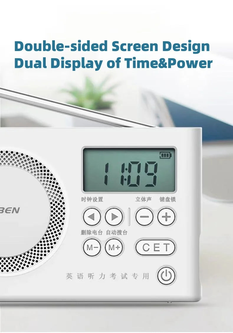 AIBEN C5S Mini Portable Radio