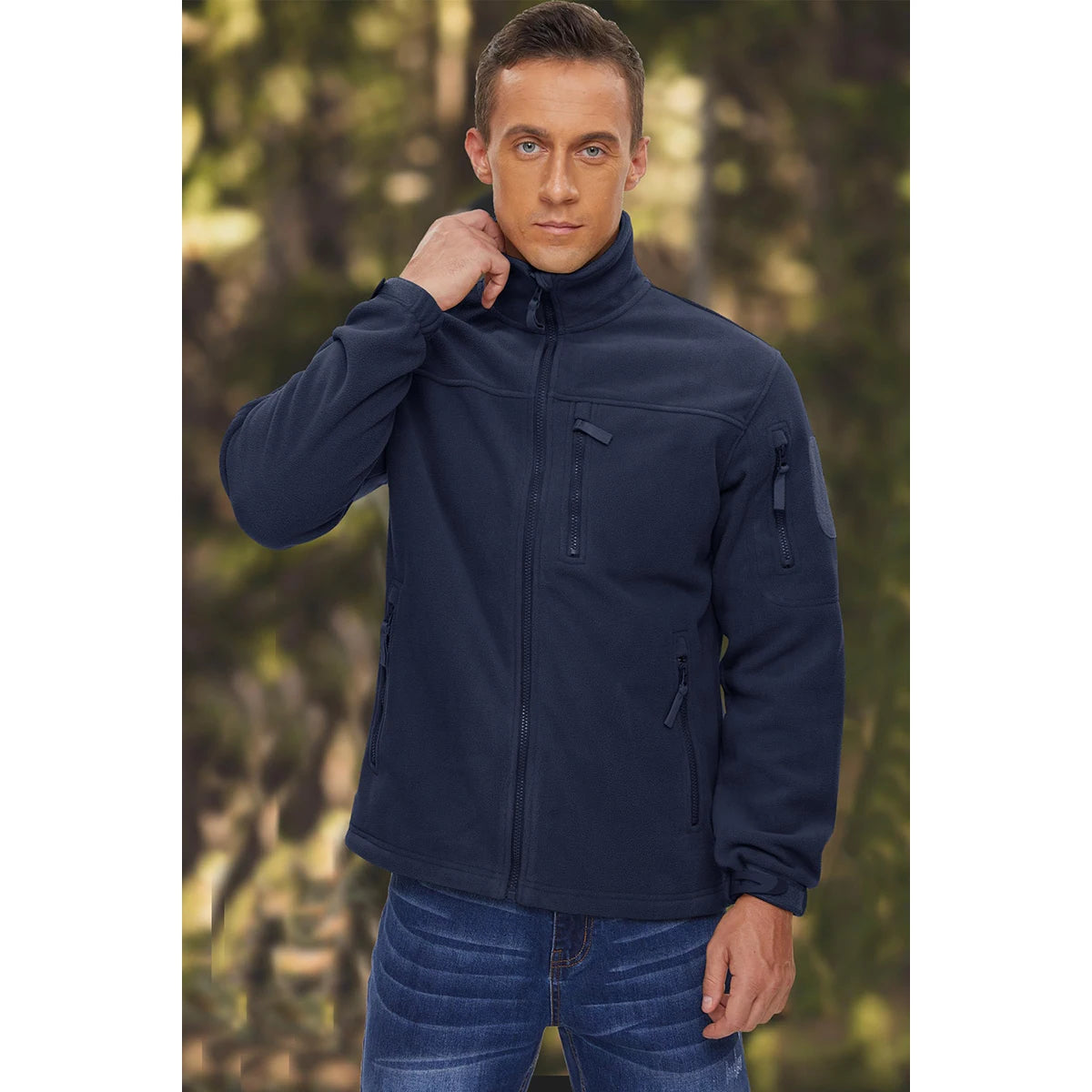 TACVASEN Men’s Fleece Jacket Windproof
