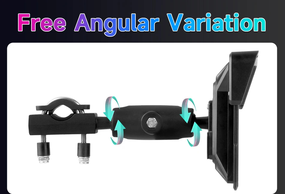 Vtopek 5"/7" Motorcycle GPS DVR