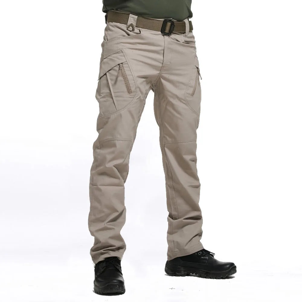 City Tactical Cargo Pants – Camouflage Multi-Pocket Hiking Trousers
