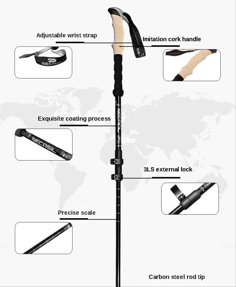Aluminum Hiking Trekking Pole