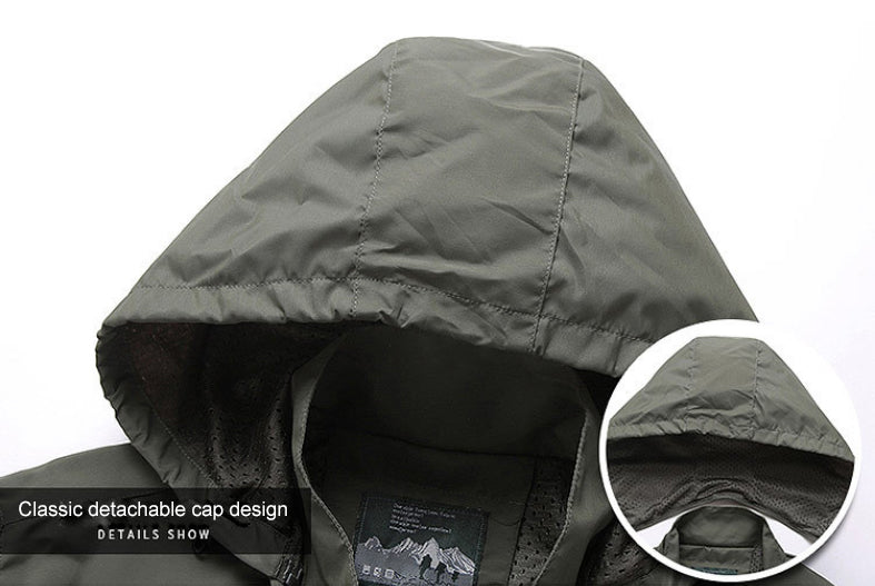 Men’s Tactical Windbreaker Jacket