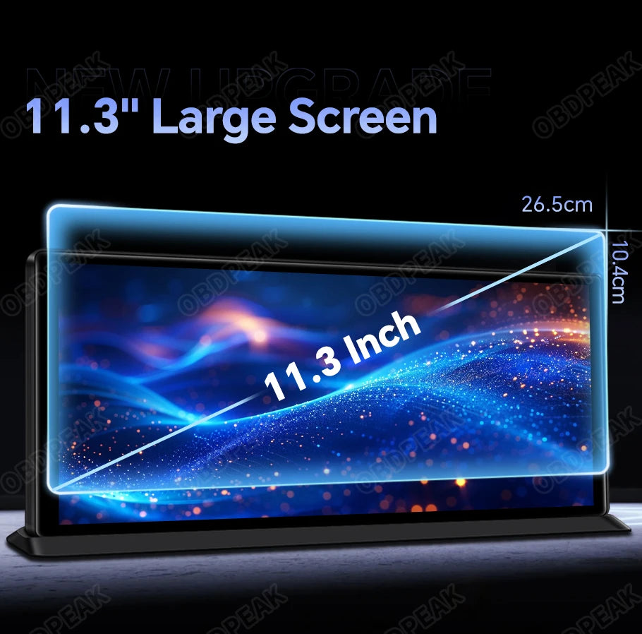 K60 Pro Smart Rearview Mirror Dash Cam