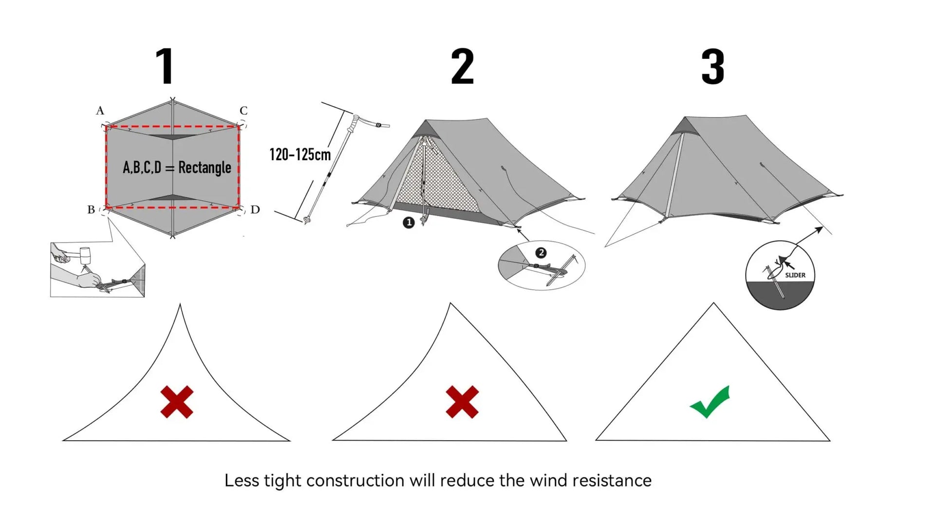 FLAME’S CREED LanShan 2 Ultralight Tent