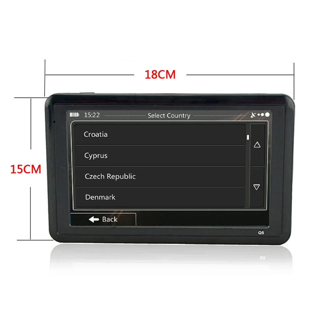 5-Inch Car GPS Navigator