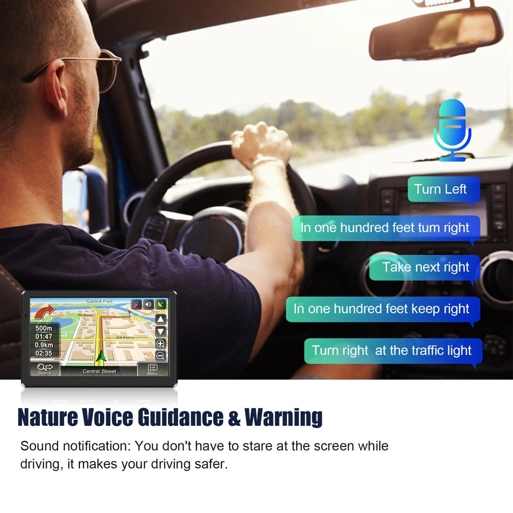 7-Inch HD Car GPS Navigator