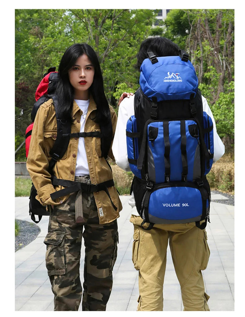 90L Waterproof Hiking Backpack