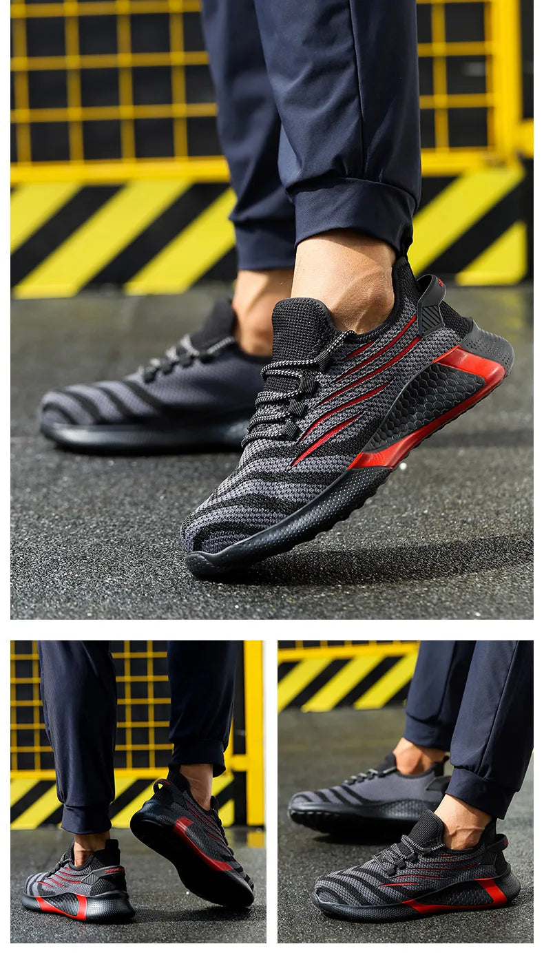 Men’s Lightweight Safety Work Shoes