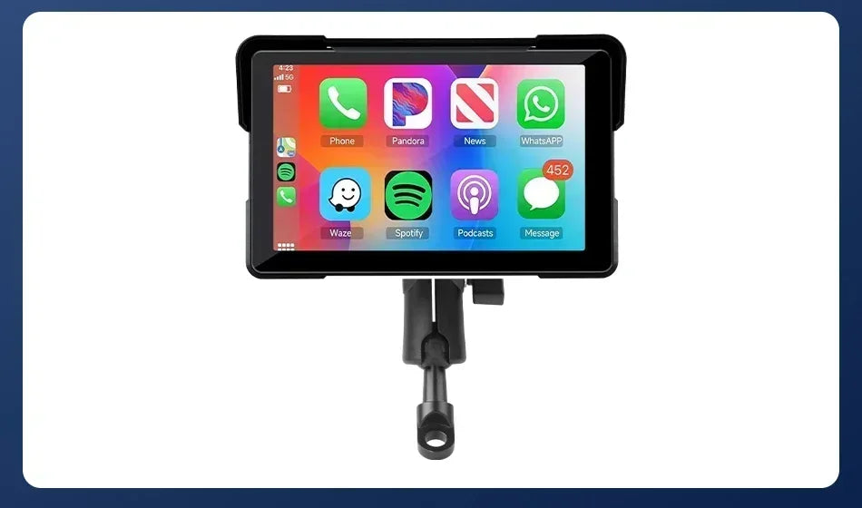 Portable CarPlay Motorcycle GPS