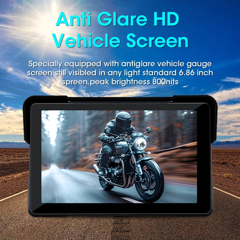 Vtopek 5"/7" Motorcycle GPS DVR