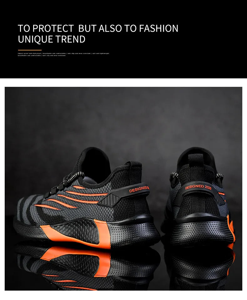 Men’s Lightweight Safety Work Shoes