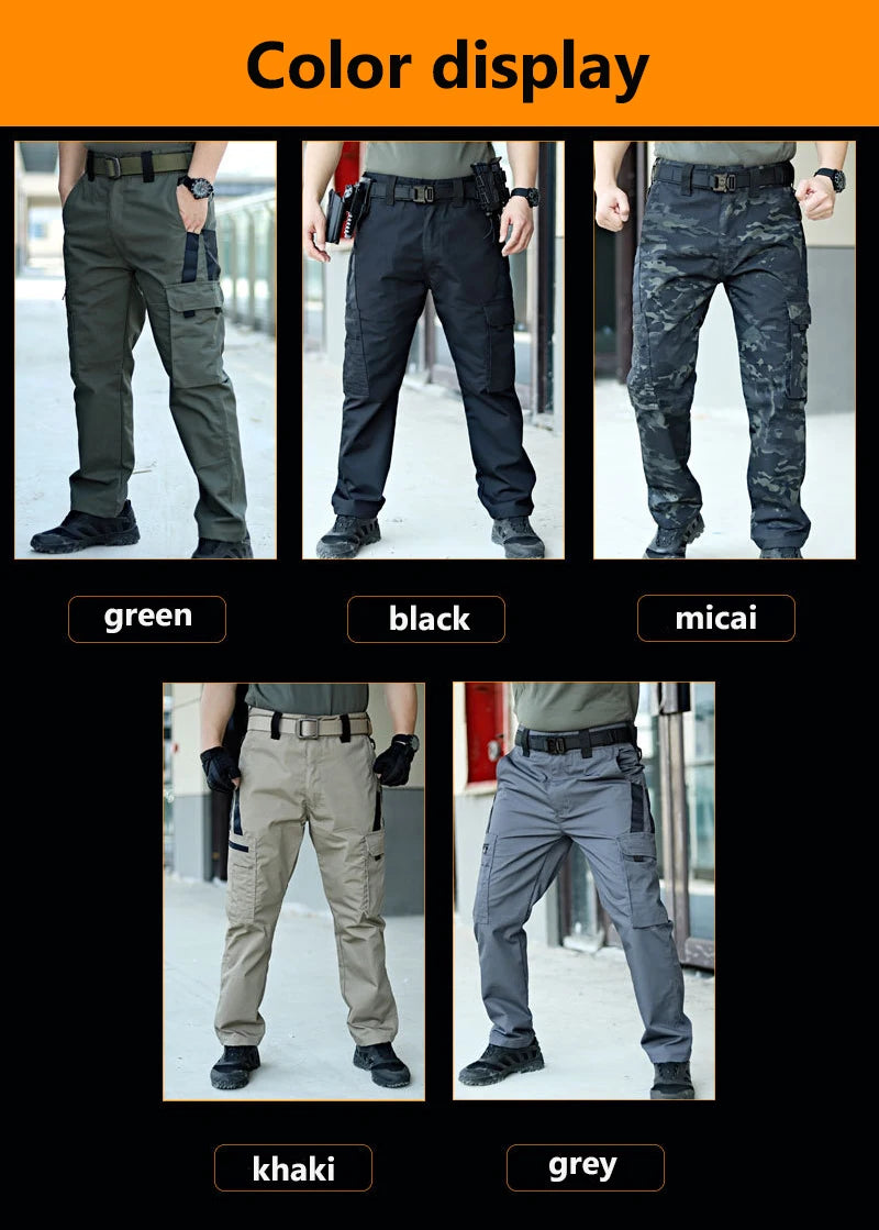 Men’s Tactical Cargo Work Pants