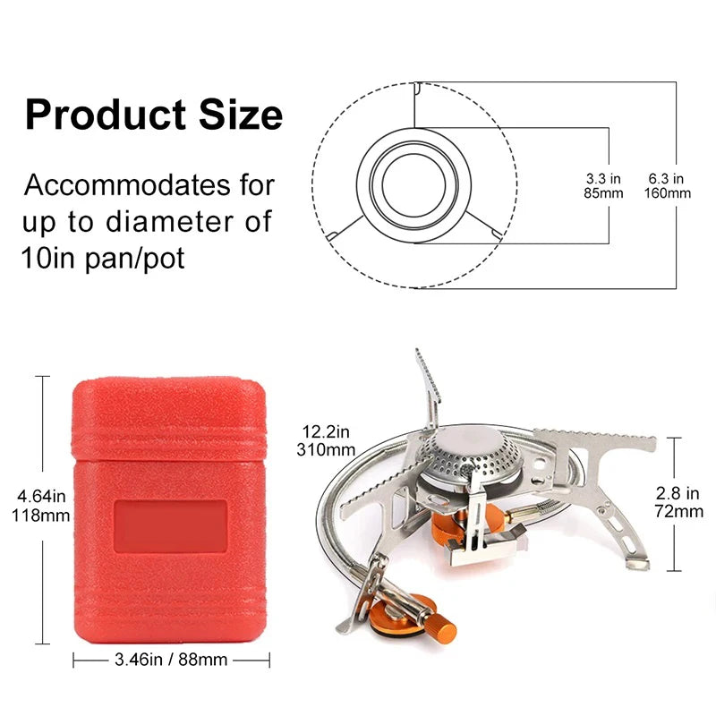 Portable Camping Gas Stove