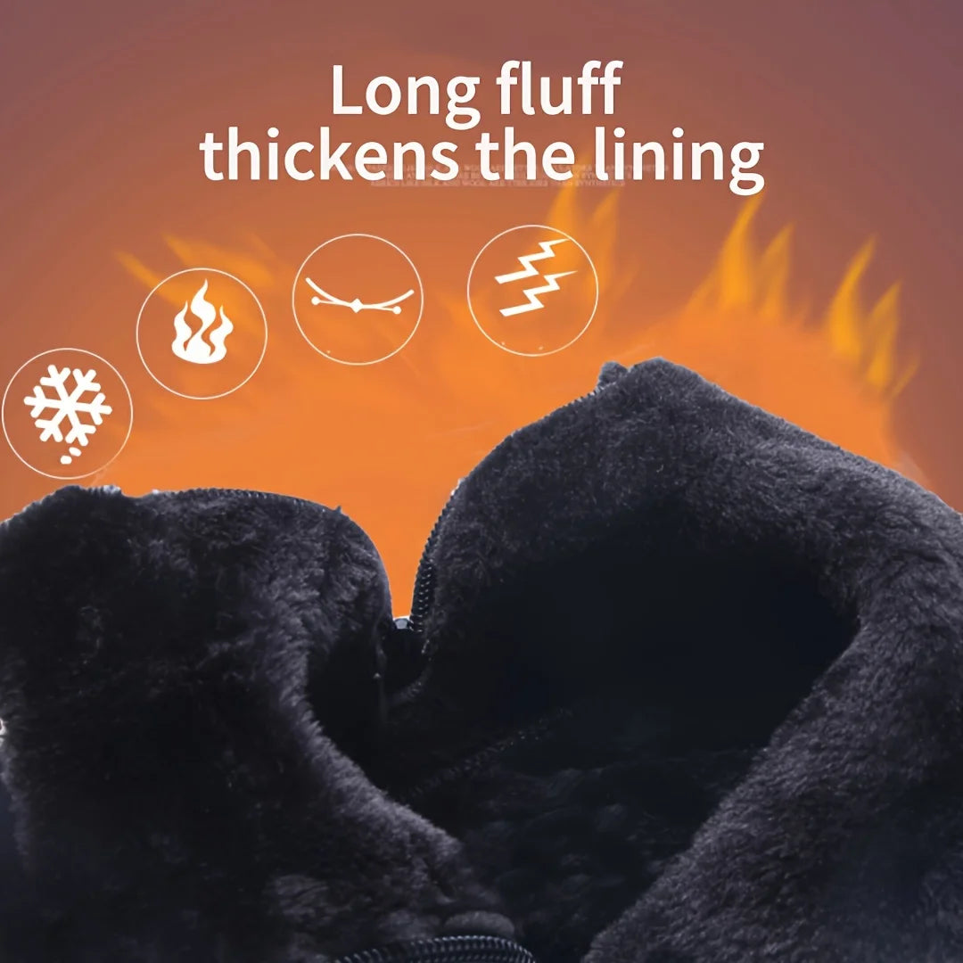 Men’s Warm Waterproof Snow Boots