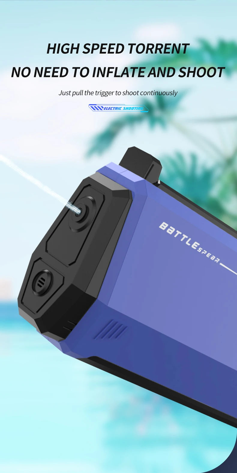 Electric High-Pressure Water Gun