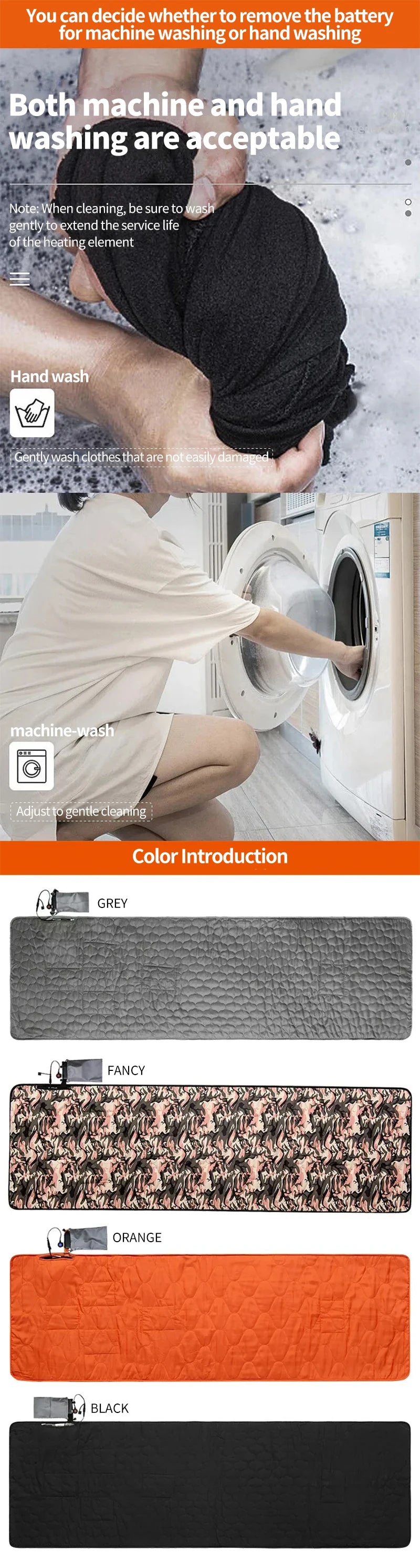 USB Heated Sleeping Mat