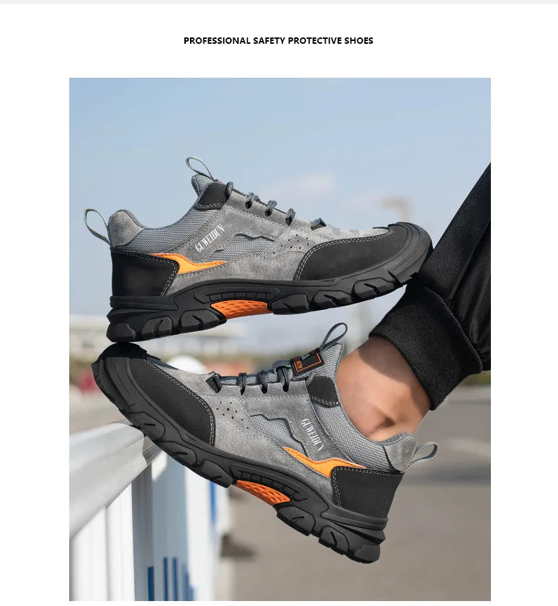 Men’s Lightweight Safety Work Shoes