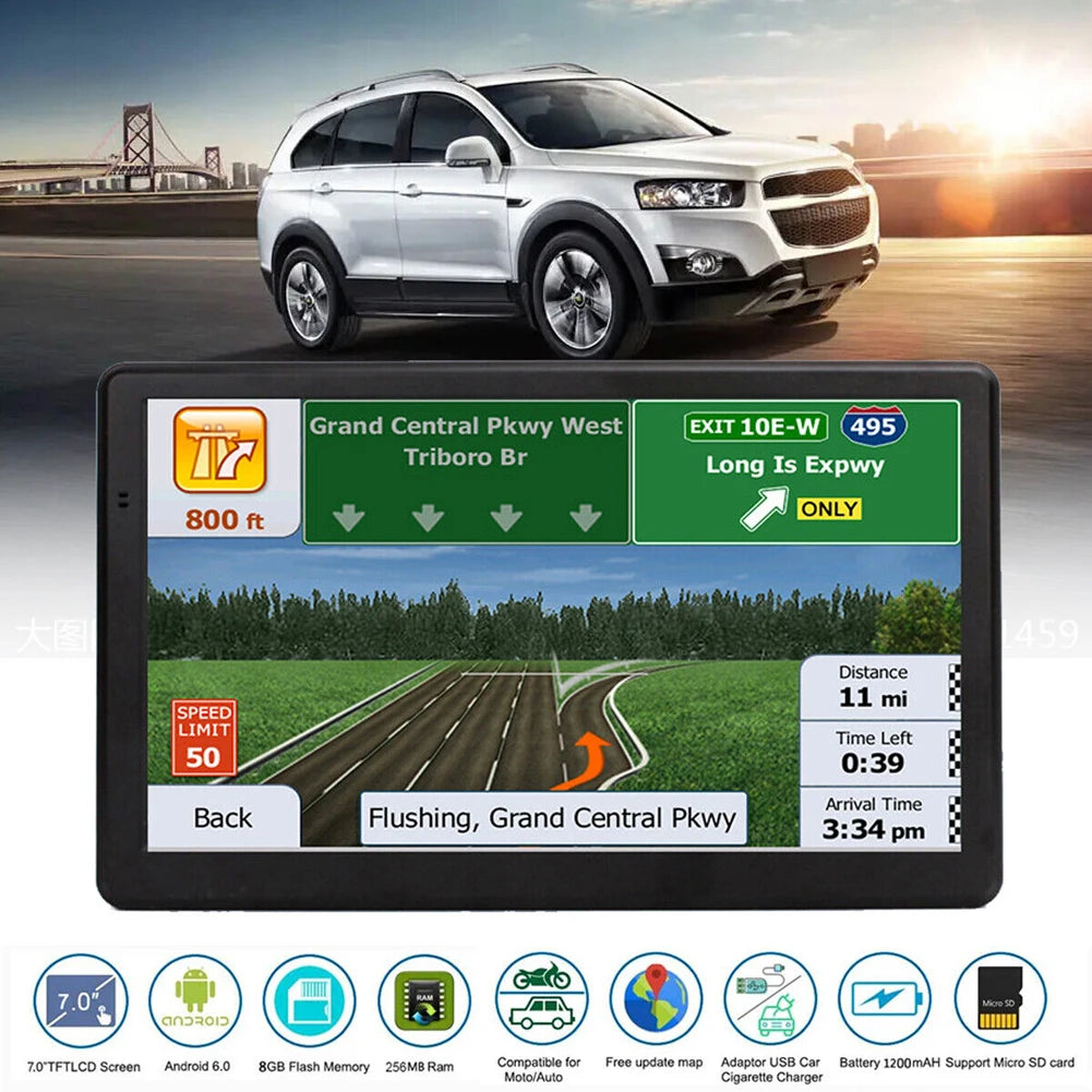 7-Inch HD Car GPS Navigator