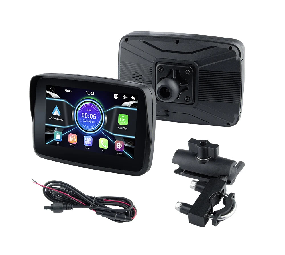 EKIY 5.0" Motorcycle GPS Display  Product Highlights: