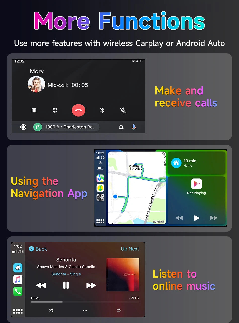 Vtopek 5"/7" Motorcycle GPS DVR