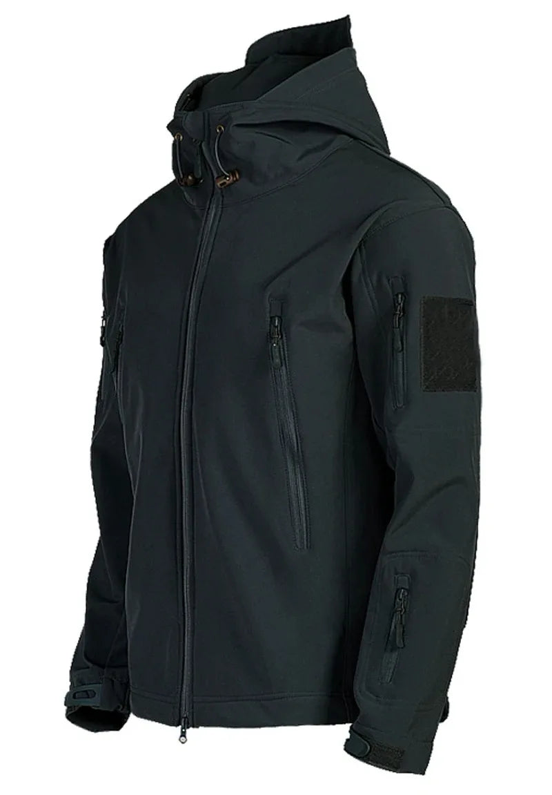 Men’s Tactical Soft-Shell Military Jacket –