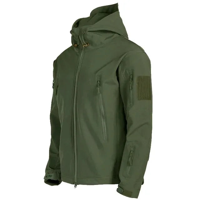 Men’s Tactical Soft-Shell Military Jacket –