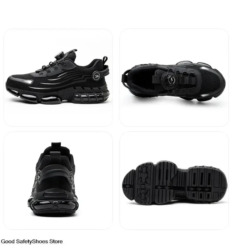 Indestructible Steel Toe Safety Shoes