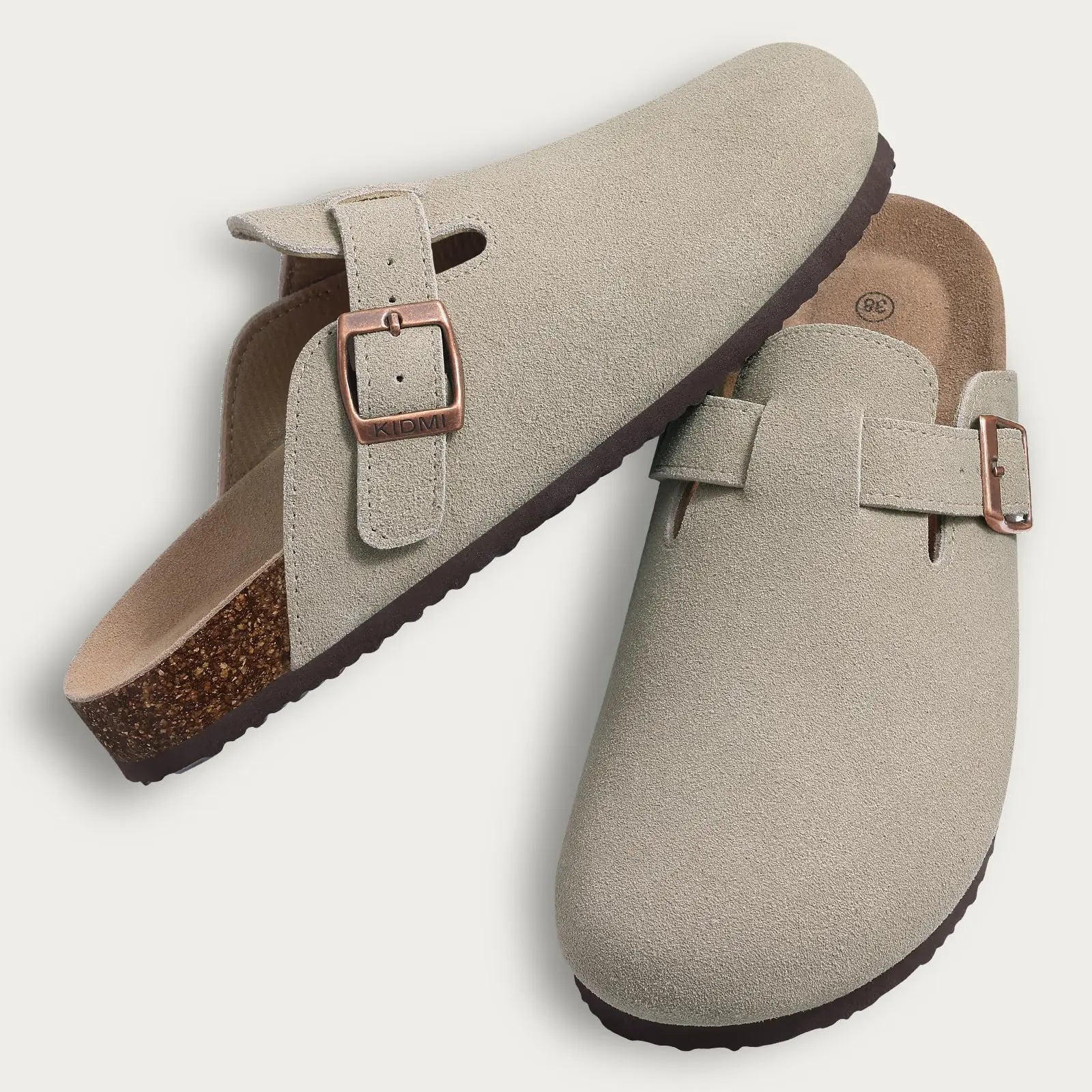 Unisex Suede Clogs