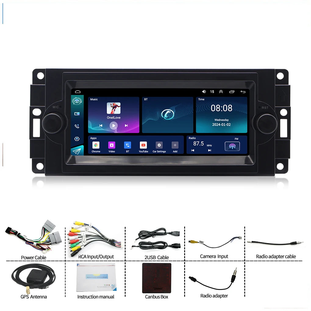Android 13 Car Stereo for Dodge Ram