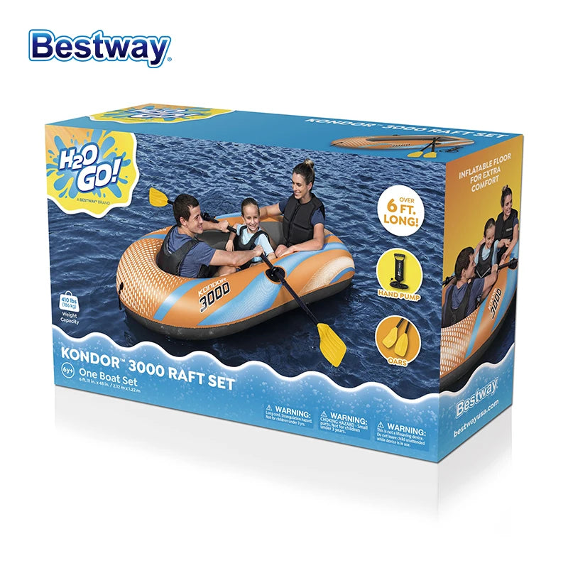 Bestway Inflatable Kayak (1–3 Person)