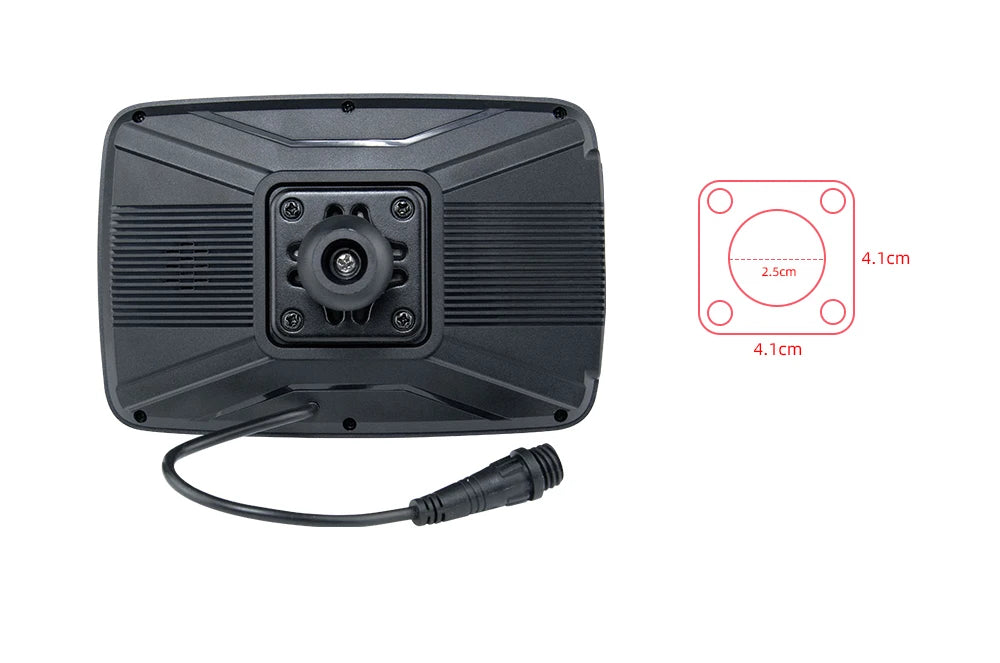 EKIY 5.0" Motorcycle GPS Display  Product Highlights: