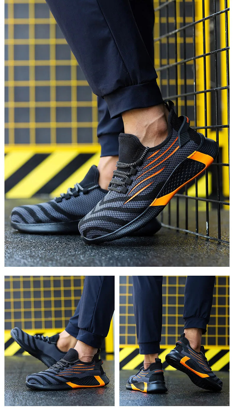 Men’s Lightweight Safety Work Shoes