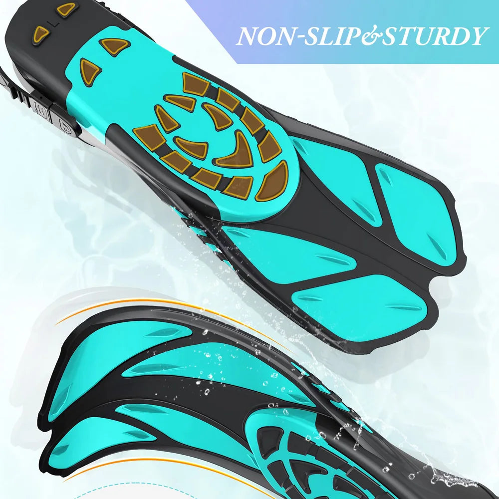 Adjustable Snorkel Fins for Adults