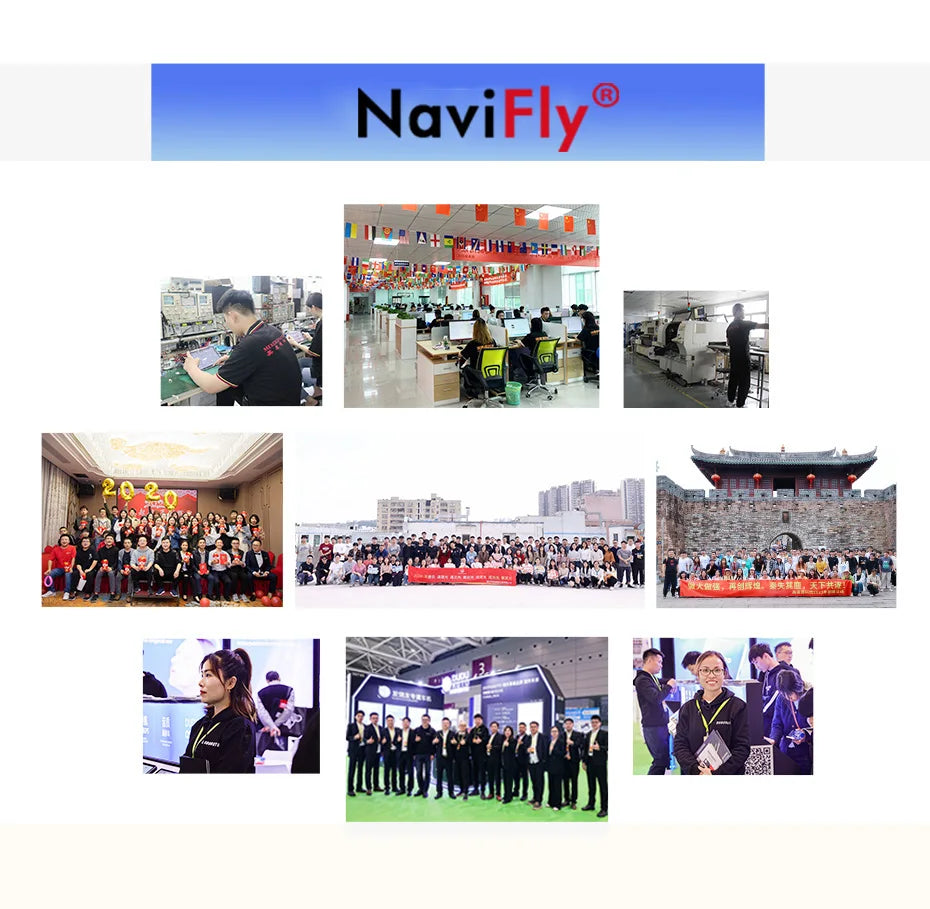 NaviFly 6.25" Motorcycle GPS Display