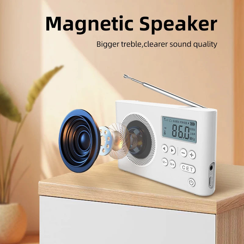 AIBEN C5S Mini Portable Radio