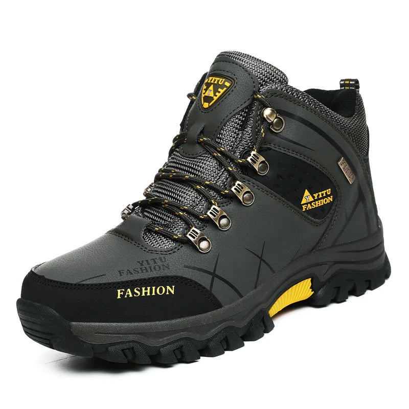 Waterproof Leather Winter Snow Boots