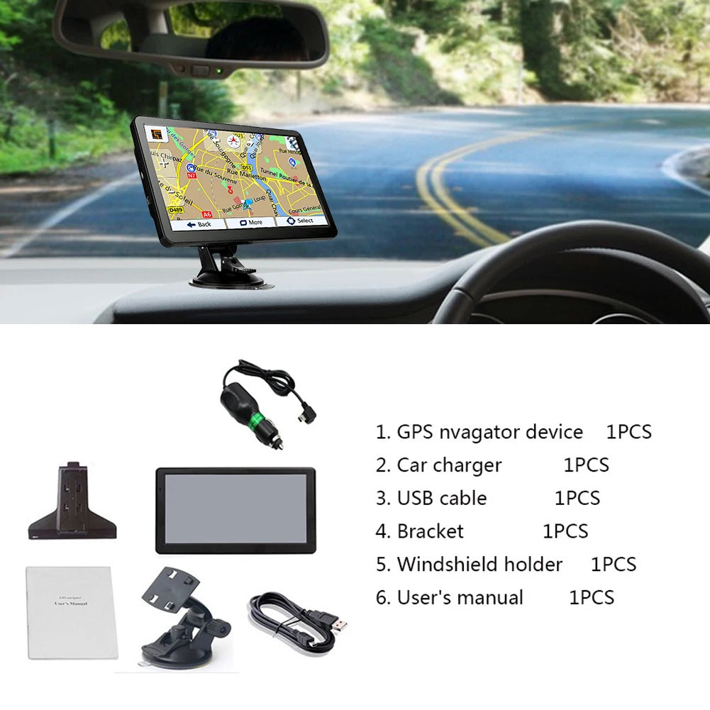7-Inch HD Car GPS Navigator