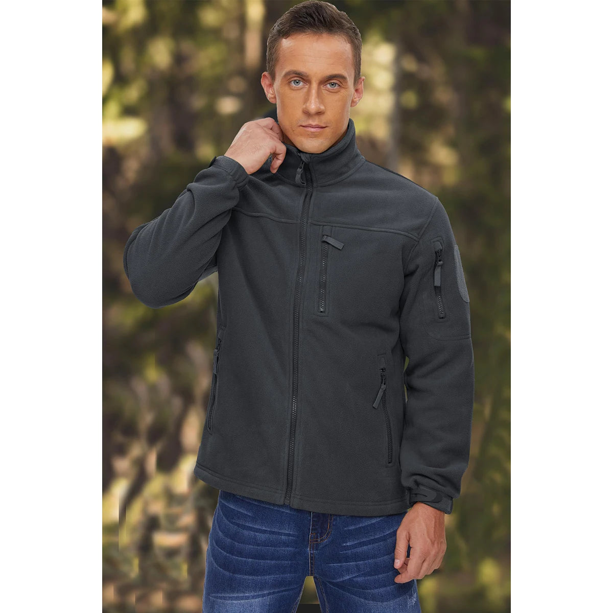 TACVASEN Men’s Fleece Jacket Windproof
