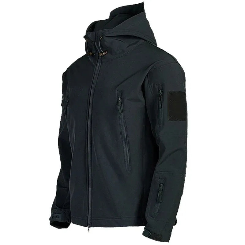 Men’s Tactical Soft-Shell Military Jacket –