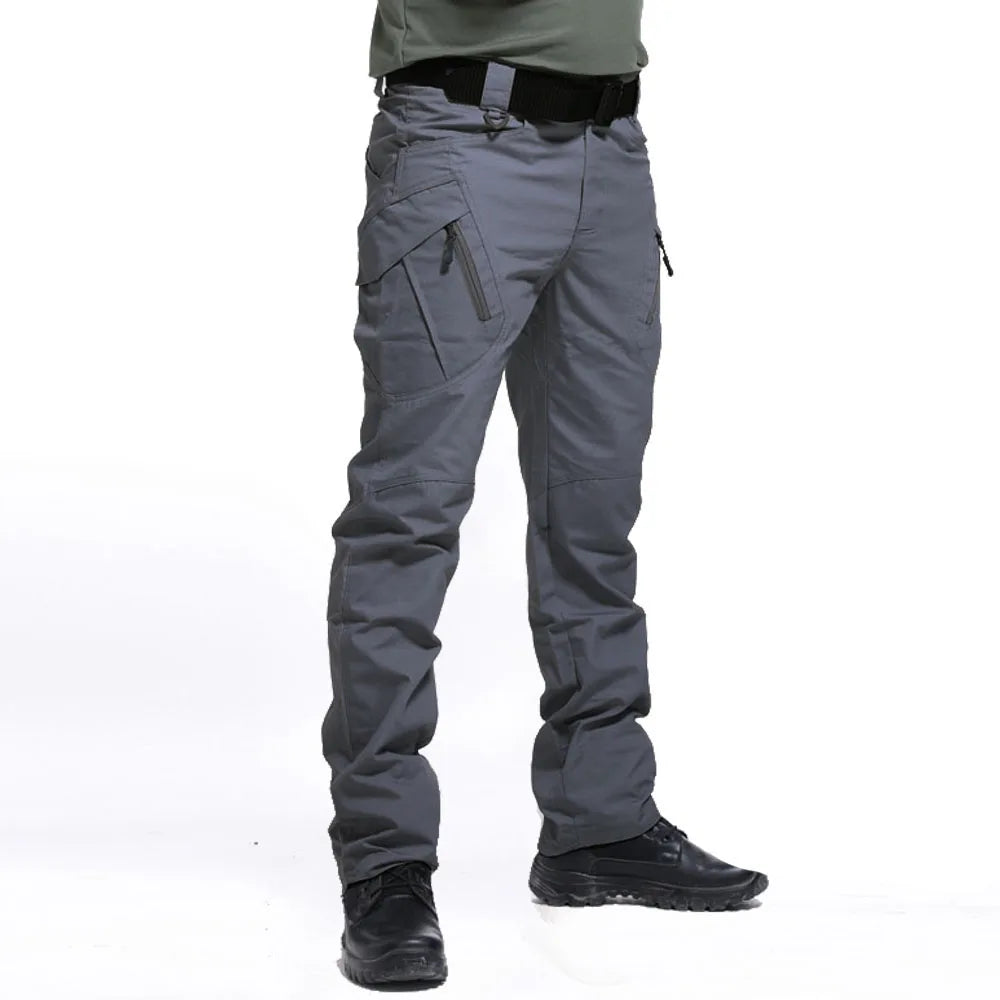 City Tactical Cargo Pants – Camouflage Multi-Pocket Hiking Trousers