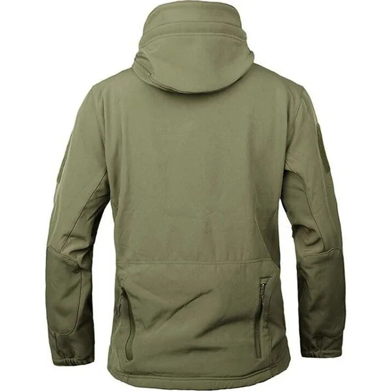 Men’s Tactical Soft-Shell Military Jacket –