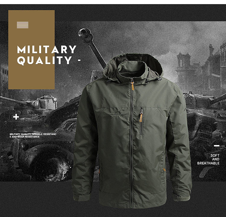 Men’s Tactical Windbreaker Jacket