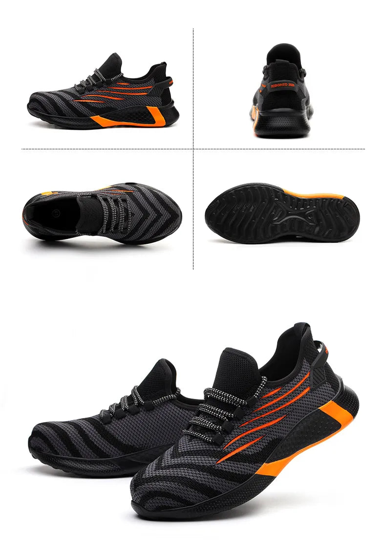 Men’s Lightweight Safety Work Shoes